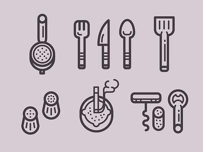 Icon bar tools