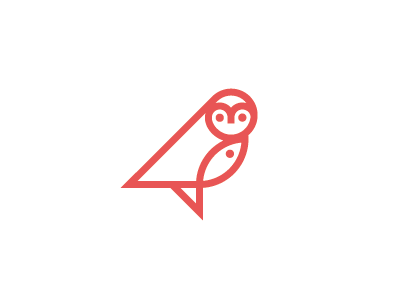 Owl Fish bird fish grab logo nature owl prey