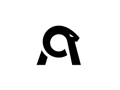 Aries - Robotics a aries distinctive logo mark memorable r ram simple symbol