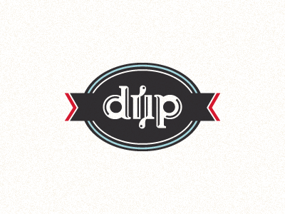 Drip2 ambigram brand creative logo drinks drip ice cream logo logo concept marine mark tubes upscale yacht