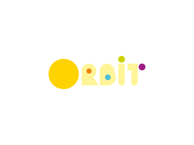 Orbit astro brand concept creative logo logo mark orbit planets sun