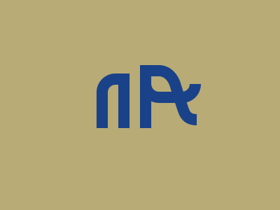 A Elephant elephant simple letter a memorable symbol logo