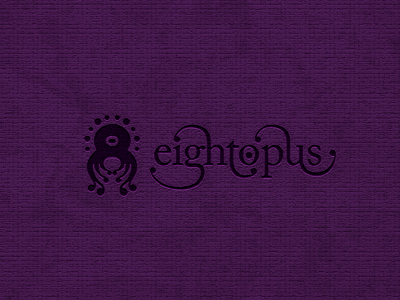 Eightopus2 brand concept creative logo dark eight elegant logo mark number 8 octopus strange weird