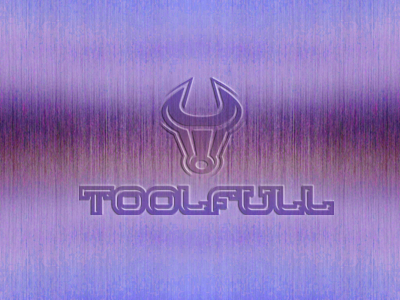 Toolfull brand bull concept construction creative logo full head logo mark screw steel strong tool