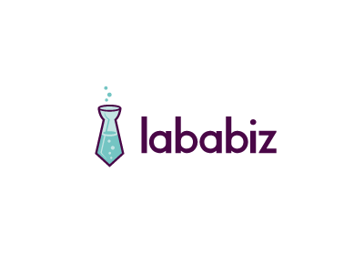lababiz biz brand business concept creative logo labor laboratory logo mark
