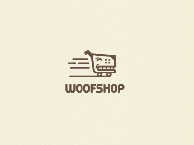 Woofshop bark cart dog pet pet shop risitas shop shopping cart woof