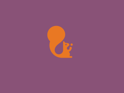 Squirrel animal minimal animals minimals simple unique squirrel design grid geommetry geometry logo logotype symbol