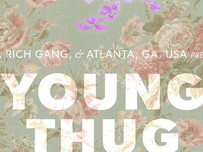 Young Thug poster concept