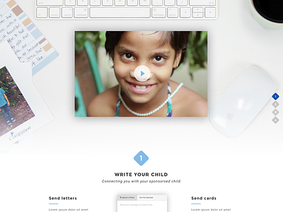 My Compassion Landing Page