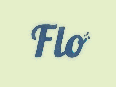 Flo animationcell flo sign