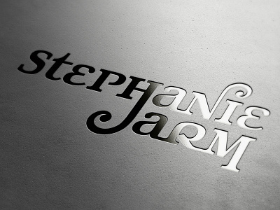 Letterpress Steph Jarm Logo