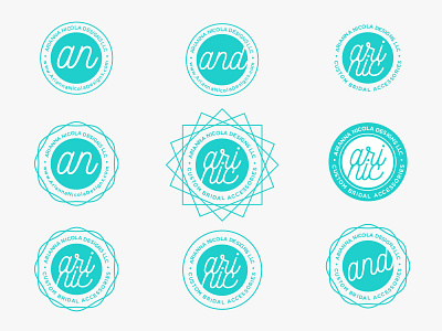 Arianna Nicola Design badges