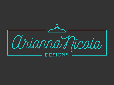 Arianna Nicola Designs Final Badge arianna badge branding clothing logo sewing stamp tag