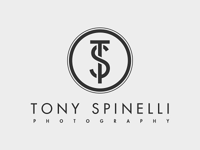 Photography Logo Concept brand logo monogram photography ts tsp