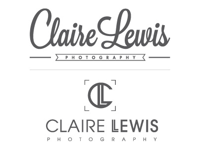 Claire Lewis Photography Logo Ideas avant futura garde idea lavandaria logo photo photography script stamp