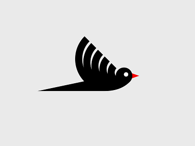 Bird bird branding illustration logo mark smolkinvision symbol