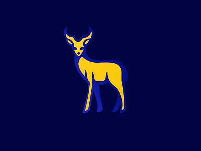 Deer branding deer identity illustration logo mark sign smolkinvision symbol