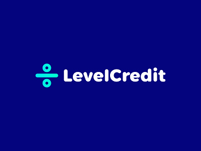 LevelCredit branding icon identity level logo logotype mark sign smolkinvision symbol