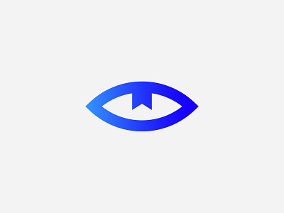 Refereed bookmark branding eye icon identity logo logotype mark refereed sign smolkinvision symbol