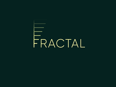 Fractal branding f fractal icon identity logo logotype mark sign smolkinvision symbol