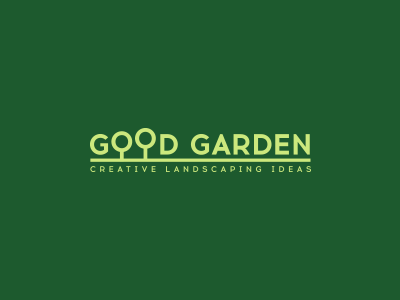 Good garden ecology garden good landscape logo mark o smolkinvision smolkinvladislav
