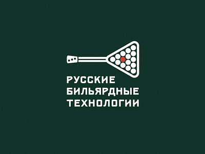 Russian Billiard Technology balalaika billiard logo mark music russia smolkinvision smolkinvladislav triangle