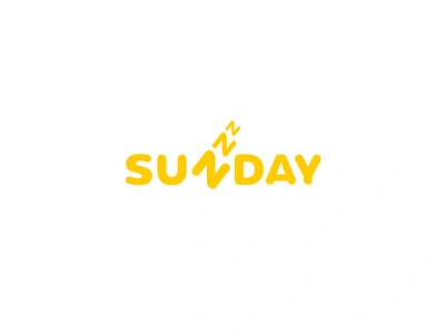 Sunday logo mark sleep smolkinvision smolkinvladislav sun sunday zzz