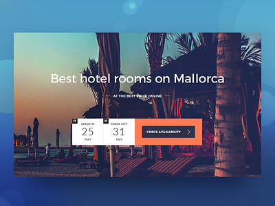 Hotel Homepage booking homepage hotel listing mallorca reservation rooms