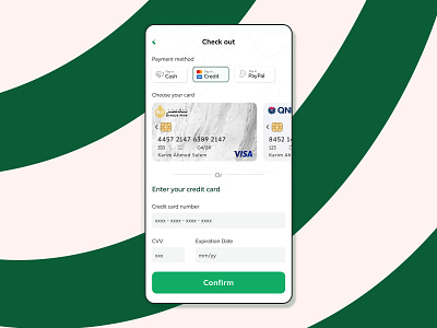 Credit Card Checkout app checkout credit card daily creative challenge dailyui debit card design figma mobile ui ux visa xd