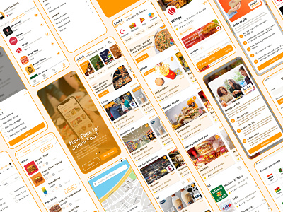 Jumia Food Delivery app "UI Redesign" adobe app delivery design figma food jumia mobile product design ui ux