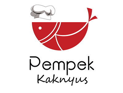 Logo Pempek Kaknyus branding design graphic design illus illustration logo