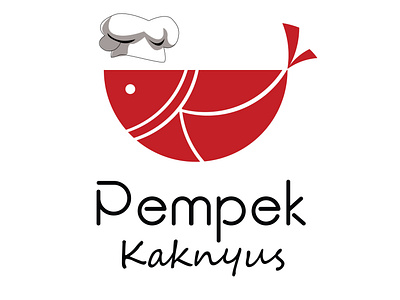 Logo Pempek Kaknyus branding design graphic design illus illustration logo