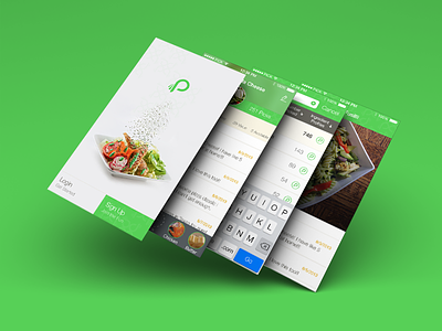Somethings Cooking app design design drop down food free lance iphone 5 notification photoshop psd san francisco ui ux