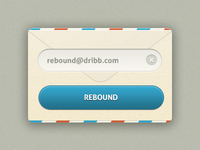 Candy UI Rebound copy mobile ui web design