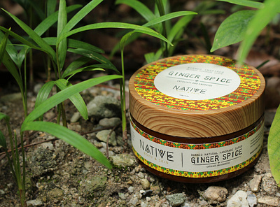 Native Body & Skin Packaging Design graphic design illustration packaging design