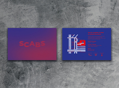 SCABS Poster Design design graphic design poster