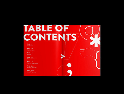 Publication | Type Specimen design graphic design typography
