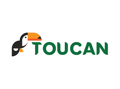 Toucan animal bird conservation graphic design green logo toucan