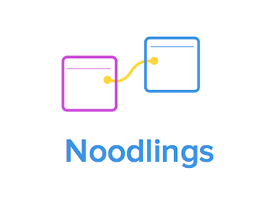 Noodling Logo logo origami quartz composer