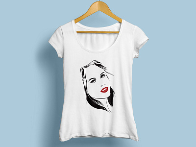 Woman T shirt Design