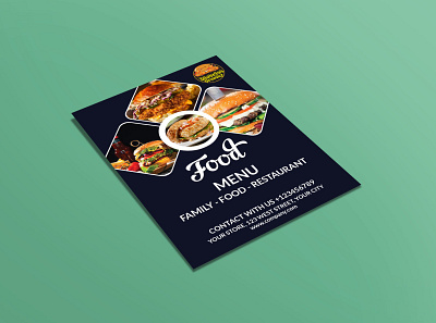 Food Flyer Design best branding flyer artwork flyer design logo logo design logodesign typography uneique vector vector illustration