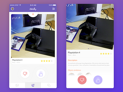 Trade / Swap app #2 app design ios mobile purple swap trade ui ux
