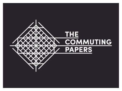 Commuting Papers lines typography