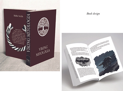 Book design design illustration