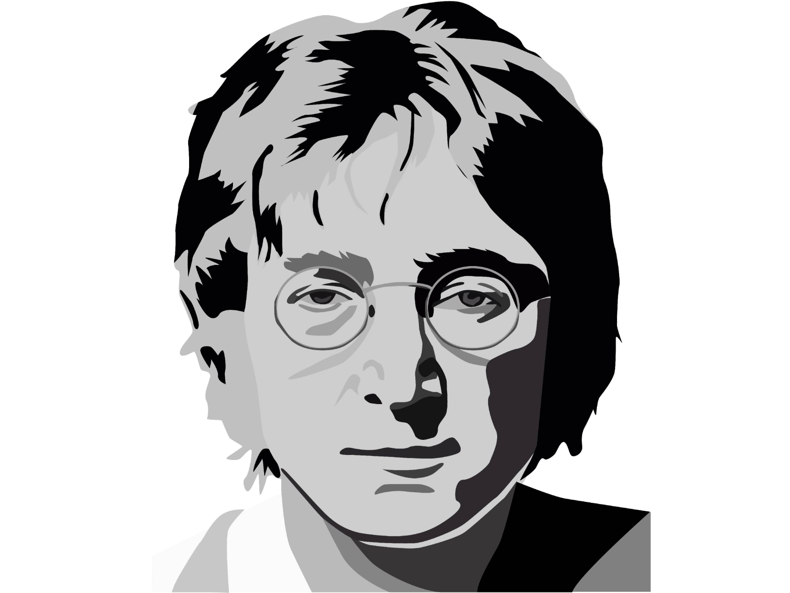 John Lennon by Tóth Kálmán on Dribbble