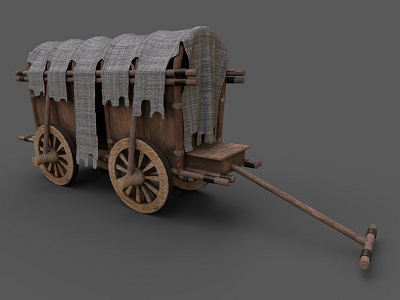 3d design - chariot 3d art 3dsmax design