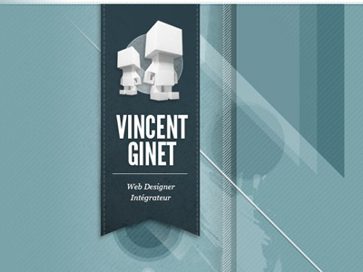 Vincent Ginet Background background blue texture