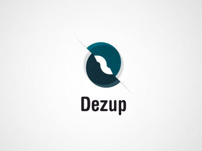 Dezup - New project coming soon blue logo texture