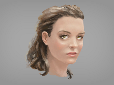 Face doodle again face painting pixel graphics portrait