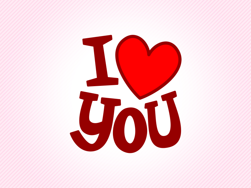 Valentine's day animation heart i love you valentines day vector graphics